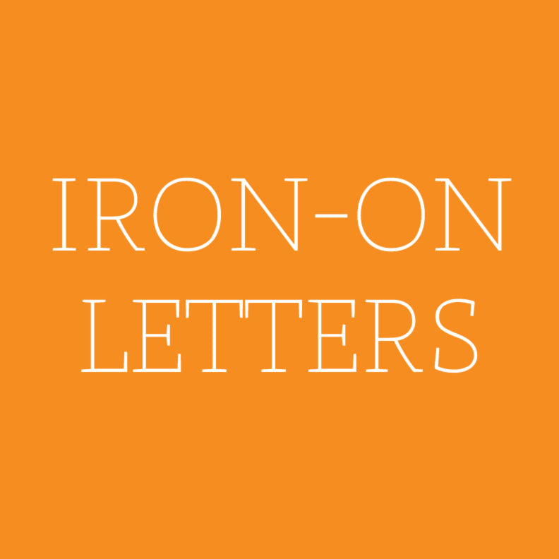 Iron-on Letters – SEI Crafts