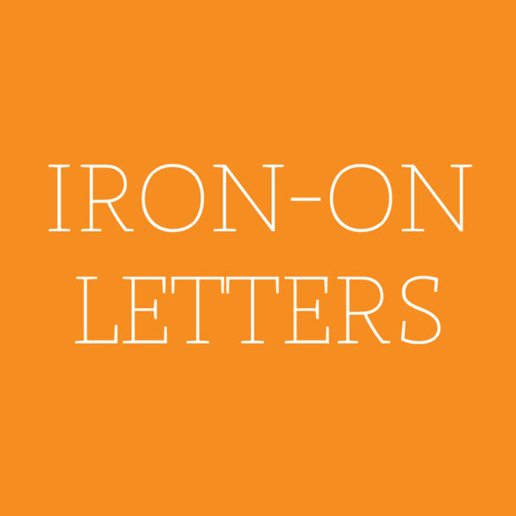 Iron-on Letters