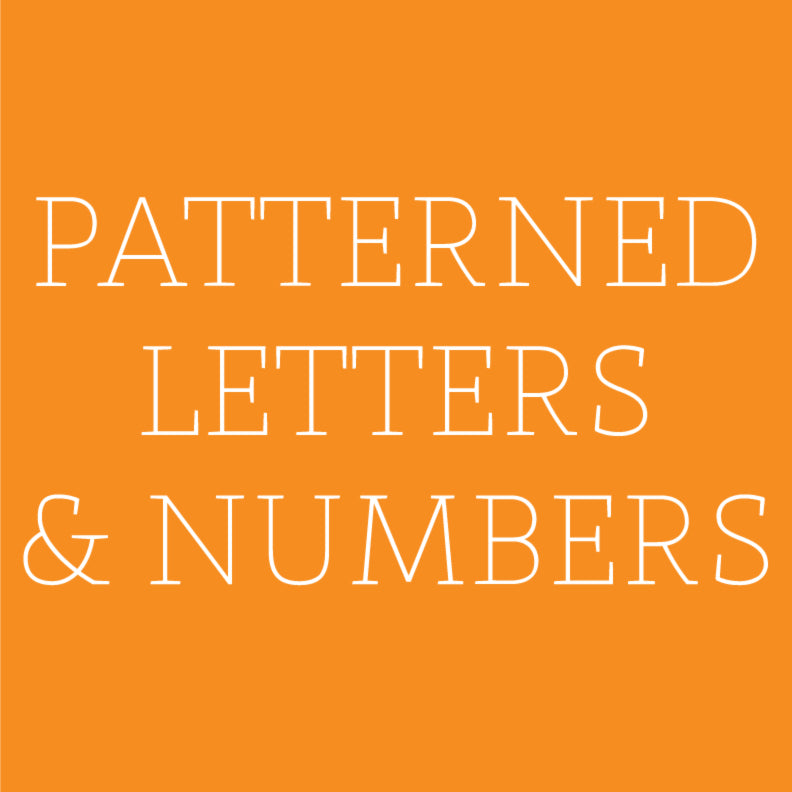 Glitter and Metallic Letters – SEI Crafts