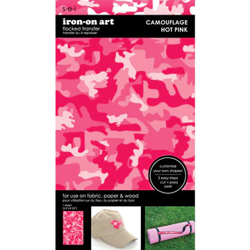 9-9400 Leopard Print 5.5 x 9.25 Inch Iron-on Sheet - Cut Your Own Desi –  SEI Crafts