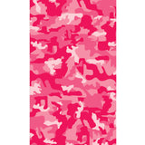 9-248 Pink Camo 5.5 x 9.25 Inch Flocked Iron-on Sheet - Cut Your Own Design