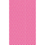 9-4182 Pink Chevron 5.5 x 9.25 Inch Flocked Iron-on Sheet - Cut Your Own Design