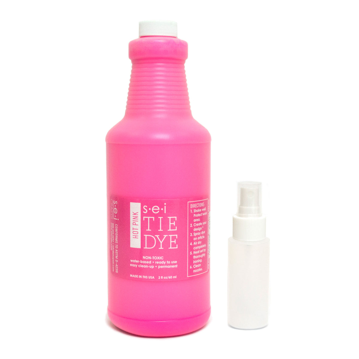 Hot Pink Dye Stain for Woodwork Water-based & Toy-safe, Food-grade Colours  120ml 