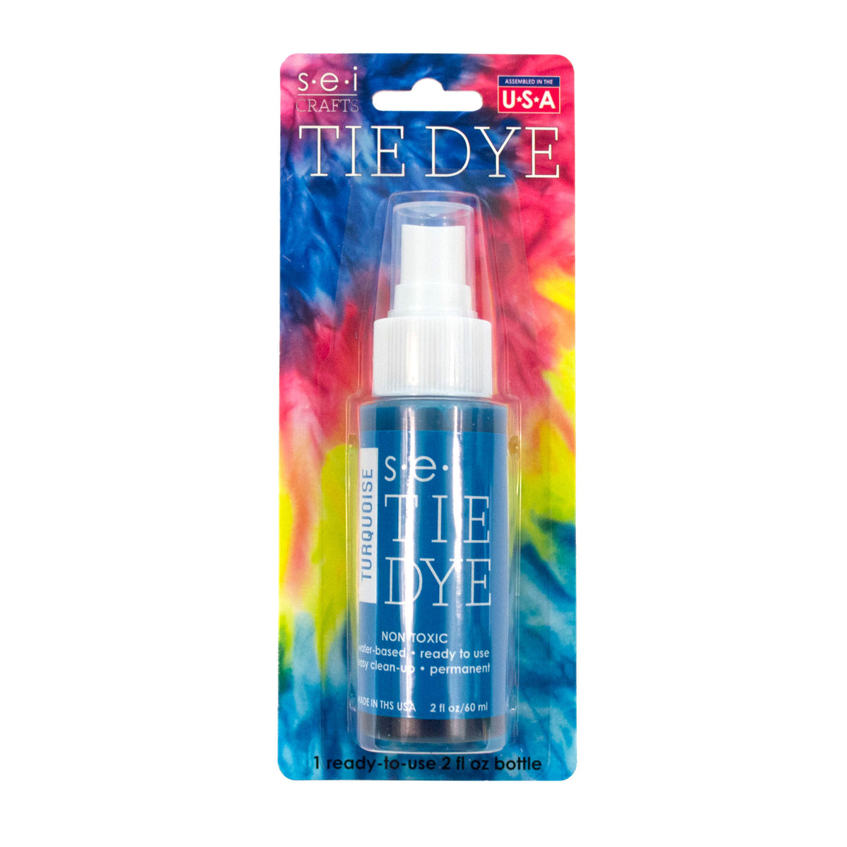 6-134 Turquoise Blue Tumble Tie Dye - 2 oz – SEI Crafts