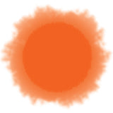 6-163 Neon Orange Tumble Tie Dye - 2 oz