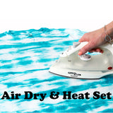 6-134 Turquoise Blue Tumble Tie Dye - 2 oz