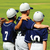 9-450 Varsity Numbers Team Pack - White Flock 8 Inch Iron-on