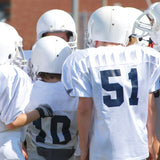 9-453 Varsity Numbers Team Pack - Black polyvinyl 8 Inch Iron-on