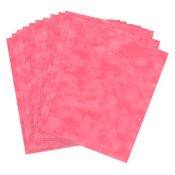 vps-p47 Salmon Pink Velvet Paper 12 sheets of  8 1/2