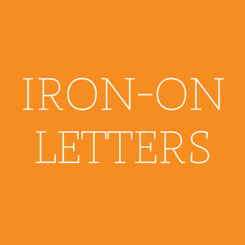 Iron-on Letters – SEI Crafts