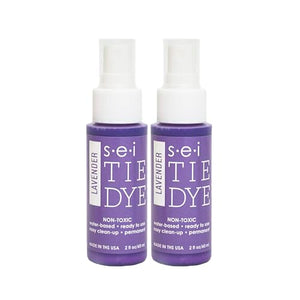 6-1482 Lavender Tie Dye Spray Bottles, 2- Ounces, Fabric Spray Dye 2 Pack