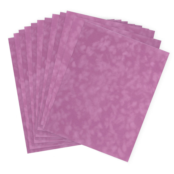 vps-p07 Orchid Velvet Paper 12 sheets of 8 1/2