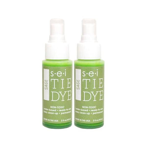 6-1862 Sage Tie Dye Spray Bottles, 2- Ounces, Fabric Spray Dye 2 Pack