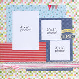 3-5354 Welcome Limited Edition Page Kit - Instructions and Materials to Make 2, 12" x12" Layouts