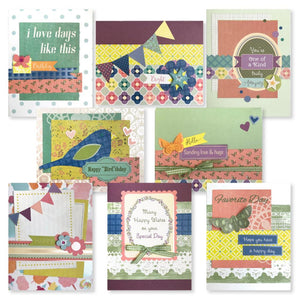 3-6164 Days Like This Limited Edition Card Kit - Instructions and Materials to Make 8 Cards
