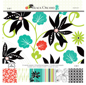 7-1339 Black Orchid 8"x8" 48 page Paper Pad