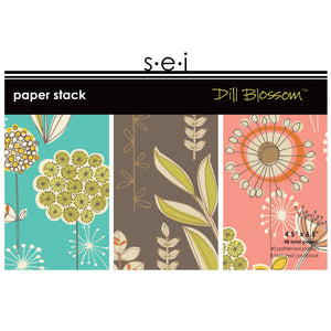 8-1761 Dill Blossom 4.5"x6.5" 48 page Paper Pad