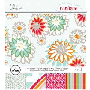 8-4997 Corinne 6"x6" 24 page Paper Pad