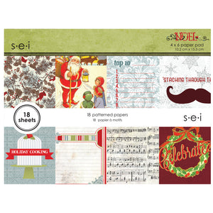 8-8796 Noel 4"x6" 18 page Paper Pad