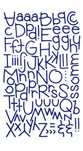 9-155 Black Print Flocked Letters - 1.25 inch Alphabet & Punctuation – SEI  Crafts