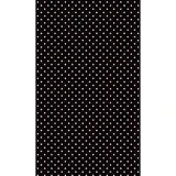 9-407 Black Houndstooth 5.5 x 9.25 Inch Flocked Iron-on Sheet - Cut Your Own Design