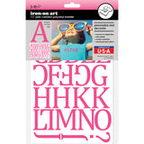 9-315 Blue Camdon Polyvinyl Iron-on Letters 1 1/2"