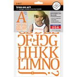 9-315 Blue Camdon Polyvinyl Iron-on Letters 1 1/2"