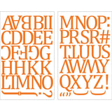 9-315 Blue Camdon Polyvinyl Iron-on Letters 1 1/2"