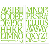 9-315 Blue Camdon Polyvinyl Iron-on Letters 1 1/2"