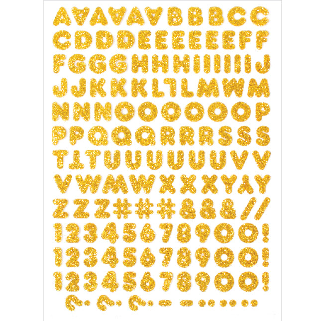  Tofficu 8 Sheets Alphabet Sticker Tags White Letter