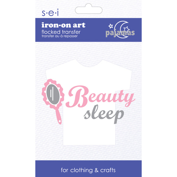 9-4105 Beauty Sleep Iron-On Graphic - 4.25-Inch by 2-Inch