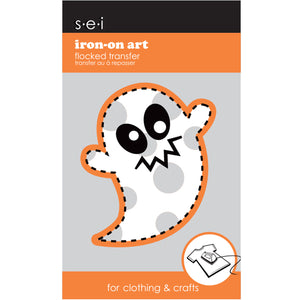 9-4137 Halloween Ghost Iron-On Graphic - 3.5-Inch by 2.75-Inch