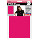 9-4227 Solid Purple 5.5 x 9.25 Inch Iron-on Sheet - Cut Your Own Design