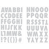 9-235 Hot Pink/Black Zebra Print Letters - 1 inch Hot Pink/Black Zebra Print Alphabet Iron-on