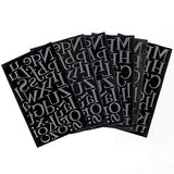 9-726 Just For Fun Alphabet Bundle Pack - White Flocked 1.5 Inch Iron-on