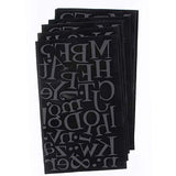 9-726 Just For Fun Alphabet Bundle Pack - White Flocked 1.5 Inch Iron-on