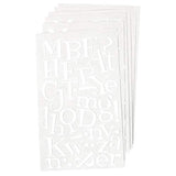 9-725 Just For Fun Alphabet Bundle Pack - Black Flocked 1.5 Inch Iron-on