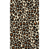 9-9400 Leopard Print 5.5 x 9.25 Inch Iron-on Sheet - Cut Your Own Design