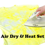 6-1641 Neon Yellow Tie Dye - Quart