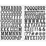 9-433 Classic Alphabet - Black Polyvinyl 3 inch Iron-on