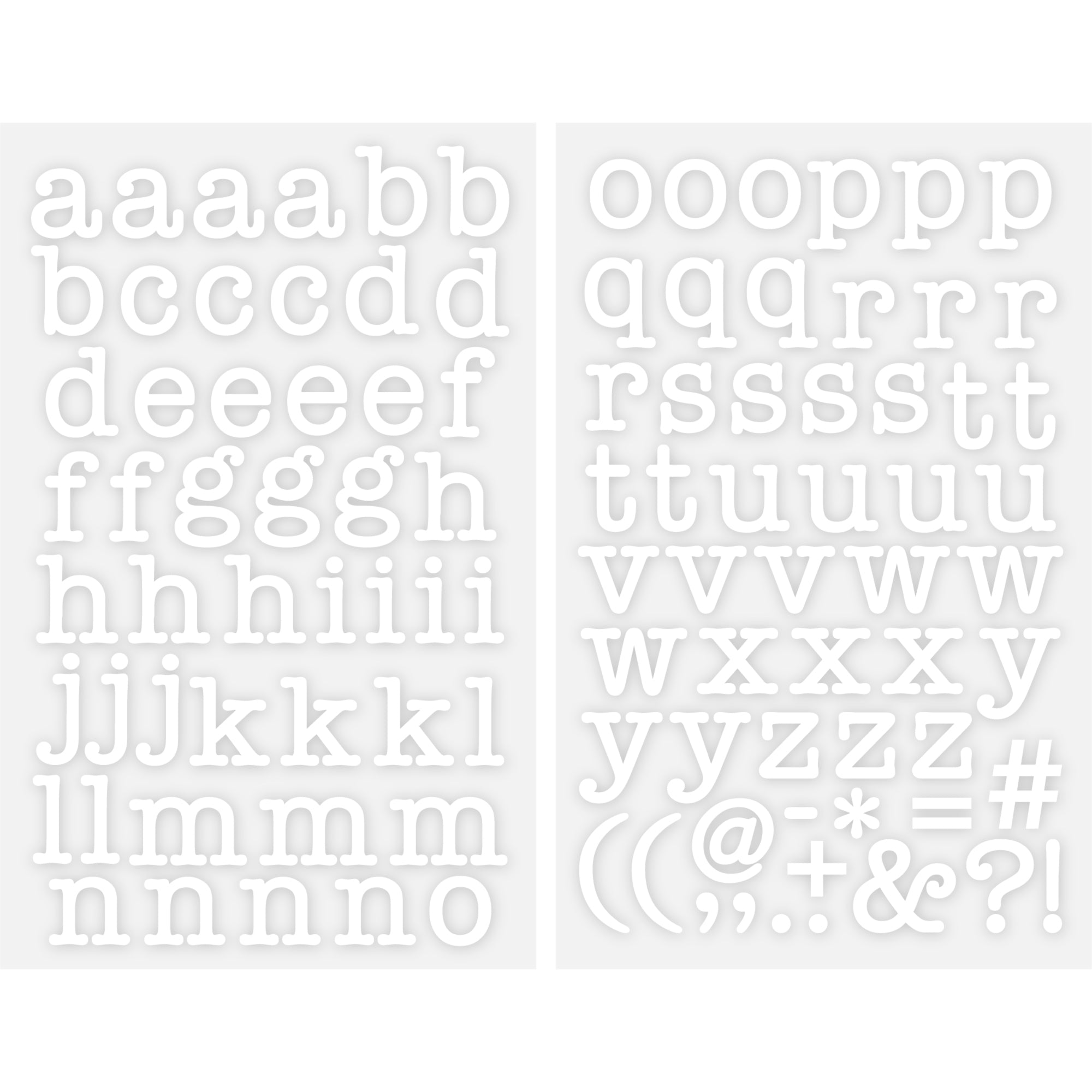 9-307 Classic Ultra Glitter Silver Letters - 3 inch Silver Alphabet & –  SEI Crafts