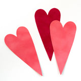 vps12-p47 Salmon Pink Velvet Paper 12 sheets of  12" x 12"