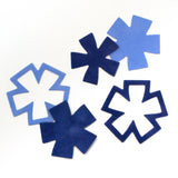 vps12-p50 Ocean Velvet Paper 12 sheets of  12" x 12"