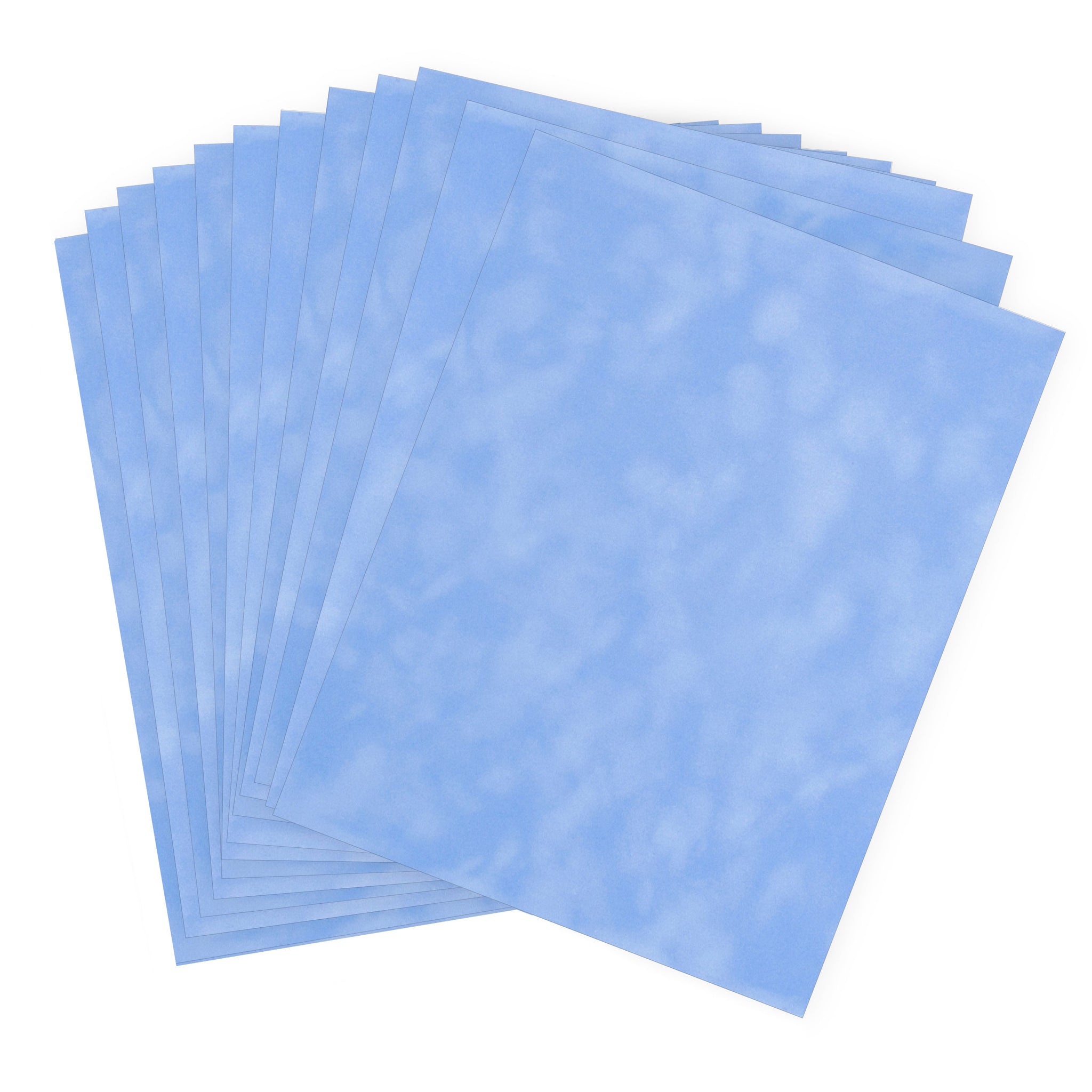 Sky Blue Tissue Paper, 8 Sheets