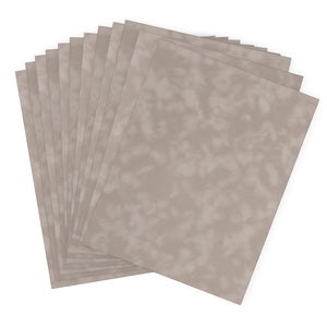 vps-p154 Mushroom Velvet Paper 12 sheets of 8 1/2" x 11"