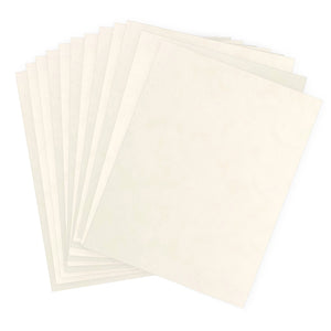 vps-p03 Porcelain Velvet Paper 12 sheets of 8 1/2" x 11"