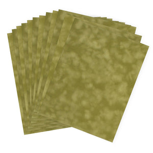 vps-p25 Clover Green Velvet Paper 12 sheets of  8 1/2" x 11"
