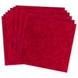vps12-p16 Tomato Velvet Paper 12 sheets of  12" x 12"