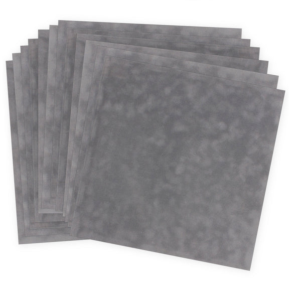vps12-p09 Charcoal Velvet Paper 12 sheets of 12