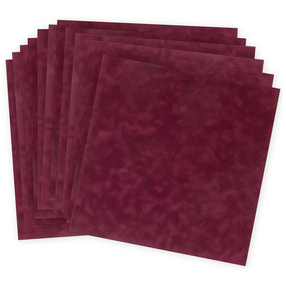 vps12-p12 Wine Velvet Paper 12 sheets of  12